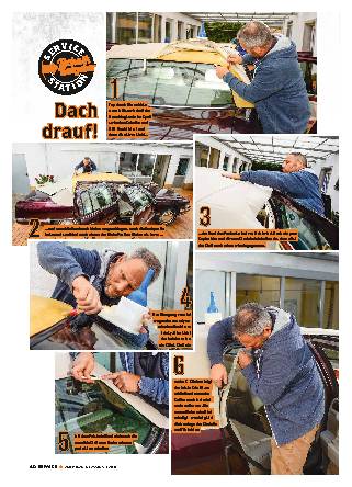 Verdeck-Reparatur