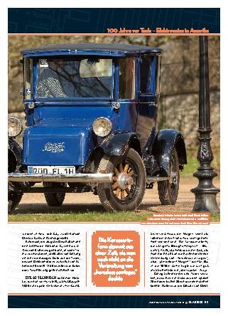 100 Jahre vor Tesla - Elektroautos in Amerika