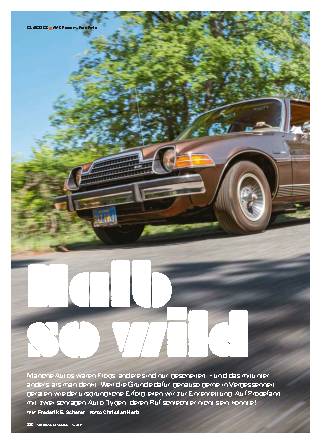AMC Pacer vs. Ford Pinto
