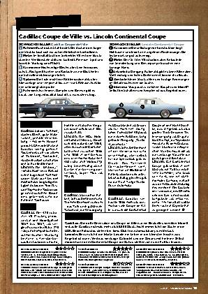 Cadillac vs. Lincoln