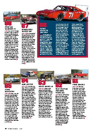 Die 100 wichtigsten US Cars aller Zeiten