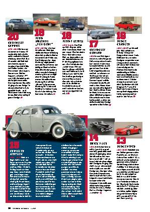 Die 100 wichtigsten US Cars aller Zeiten