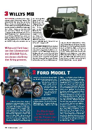 Die 100 wichtigsten US Cars aller Zeiten