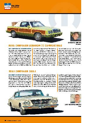 Mopar-Lieblinge der Redakteure
