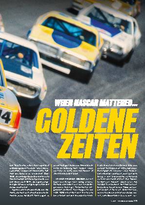 Goldene NASCAR-Zeiten