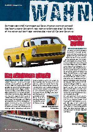 Schräge US-Cars