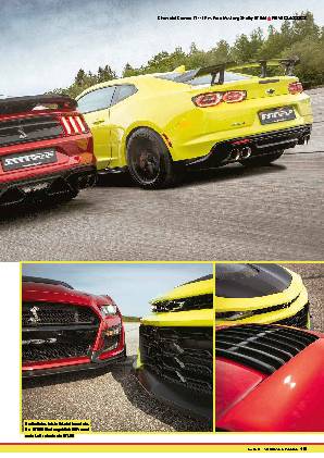 Chevrolet Camaro ZL1 1LE vs Ford Mustang Shelby GT500 42 AMERICAN