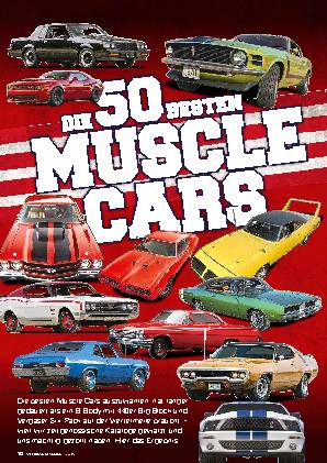 Die 50 besten Muscle Cars (alle)
