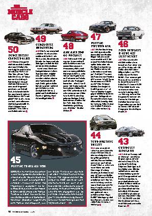Die 50 besten Muscle Cars (alle)