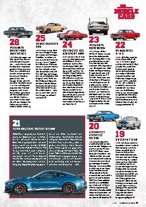 Die 50 besten Muscle Cars (alle)