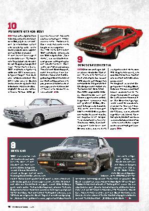 Die 50 besten Muscle Cars (alle)
