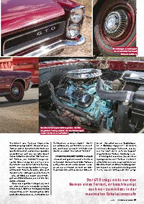 Die 50 besten Muscle Cars (Pontiac GTO, 1965)