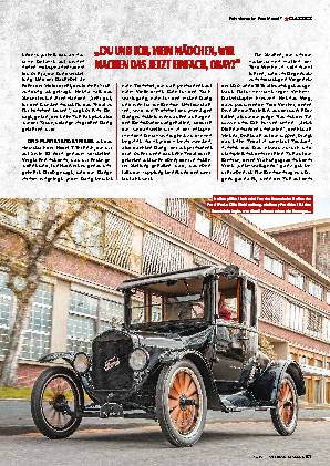 Fahrstunde im Ford Model T