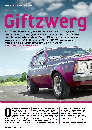 1972 ½ AMC Gremlin 401-XR Randall