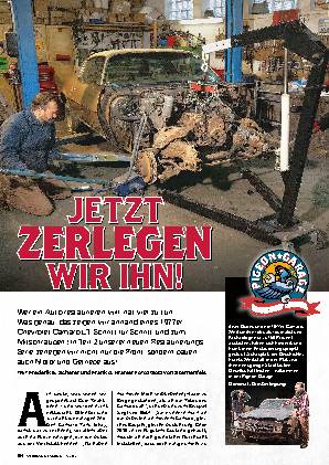 1977er Camaro-Restaurierung Teil 2: Zerlegen, Ausbau Motor und Getriebe 