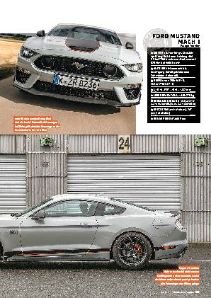Im Ford Mustang Mach 1 an die Westküste