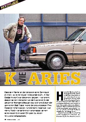 1983 Dodge Aries K.