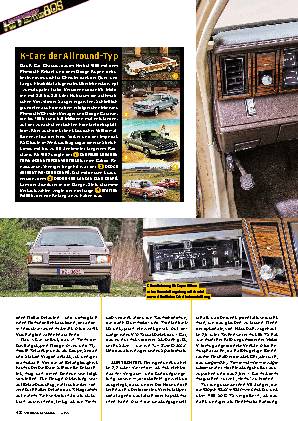 1983 Dodge Aries K.