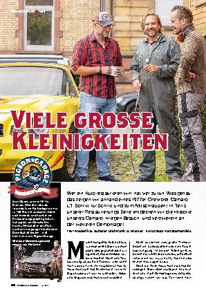 1977er Camaro-Restaurierung Teil 5: weiter Demontage, Historie