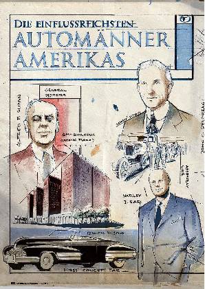 Amerikas einflussreichste Automänner