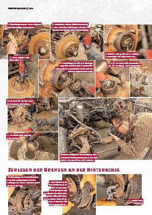1977er Camaro-Restaurierung Teil 6: Demontage Bremsen, Stabis und Hinterachse