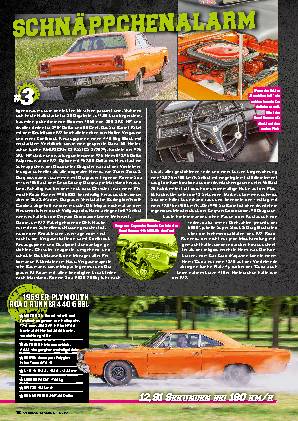 Die zehn schnellsten Muscle Cars