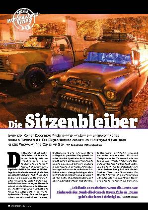 Motorhaubensitzen