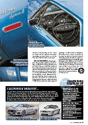Mustang GT California Special