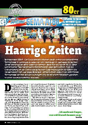 SEMA damals & heute