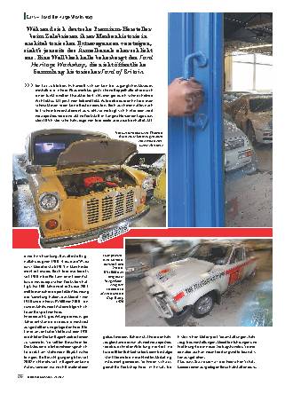 Ford Heritage Workshop