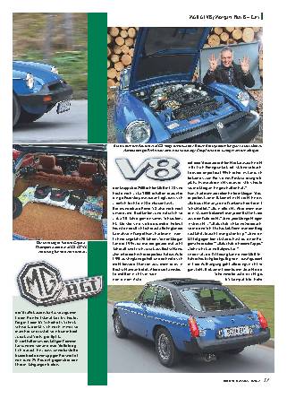 MGB GT V8/Morgan Plus 8