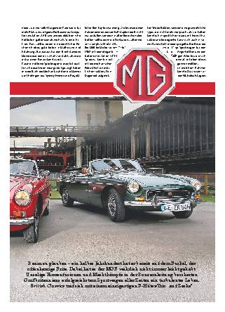 50 Jahre MGB