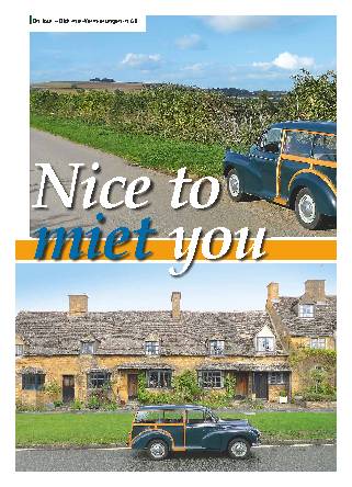 Oldtimer-Vermietungen in GB