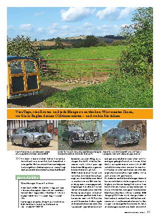 Oldtimer-Vermietungen in GB