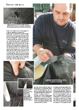 Lederreparatur