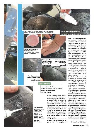 Lederreparatur