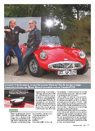 Morris Minor/Daimler SP 250