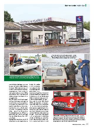 Oldtimerhändler in GB