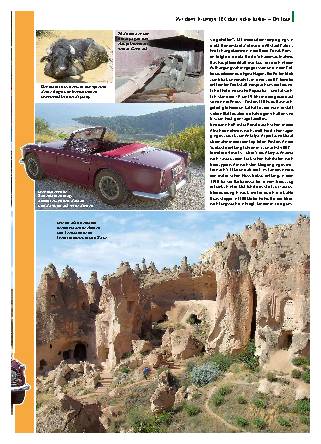Mit dem Triumph TR 4 durch die Türkei