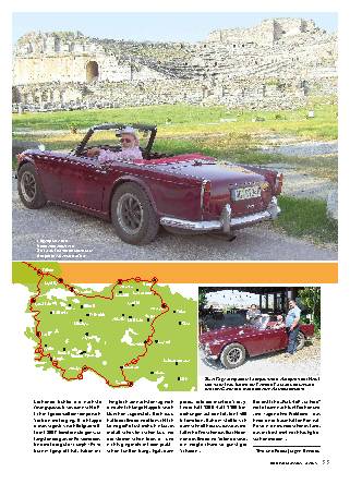 Mit dem Triumph TR 4 durch die Türkei