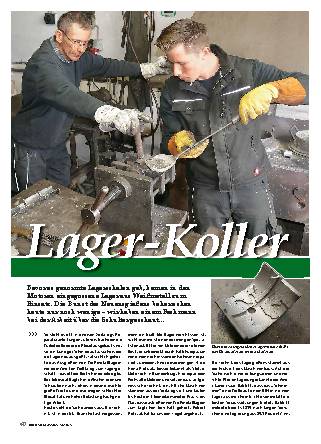 Lager gießen