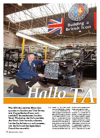 London-Taxi-Produktion