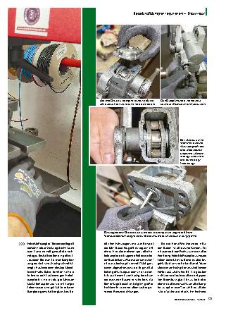 Hebelstoßdämpfer reparieren