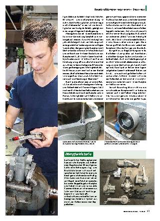 Hebelstoßdämpfer reparieren