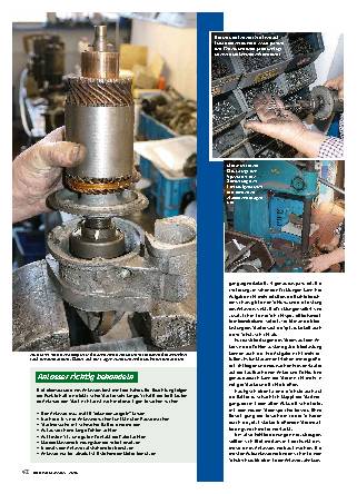 Anlasser reparieren