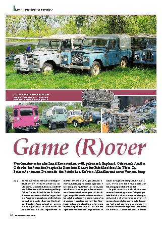 Land-Rover-Schrottplatz