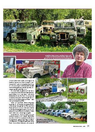 Land-Rover-Schrottplatz