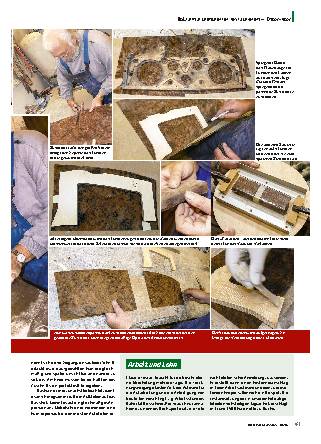 Holzarmaturenbretter restaurieren