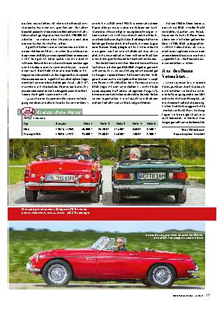 MGC versus Triumph TR6