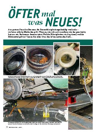 Bremsflüssigkeit wechseln